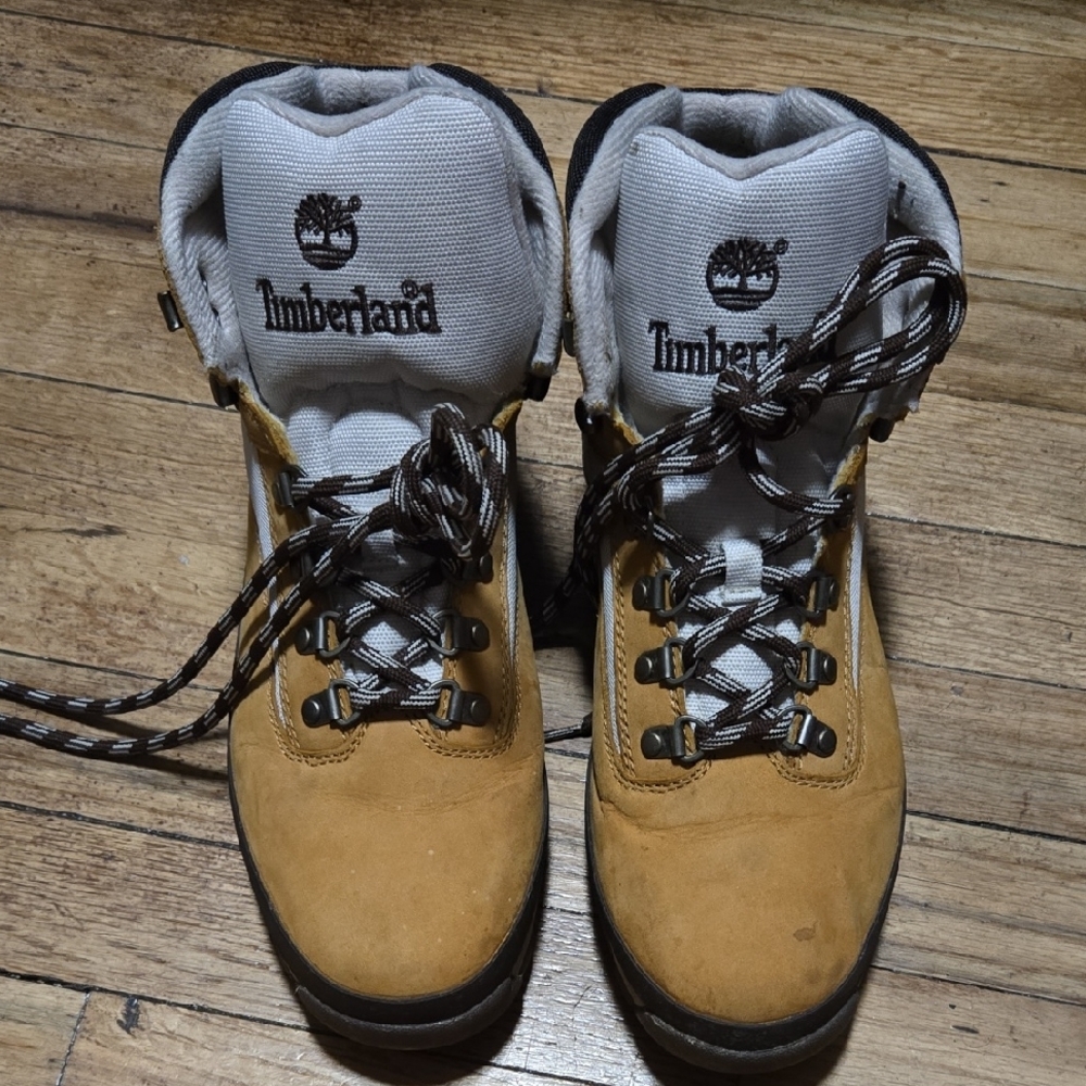 Timberland Tan Hiking Boots